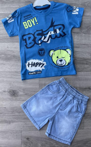 Костюм Eky Star «Bear» синій, хлопчик 5-6-7-8 років