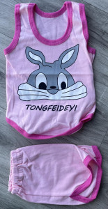 Костюм "Tongfeidey" рожевий, дівчинка 9-12-18 місяців
