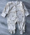 Человечек «Звёздочки» бежевый, унисекс 0-3-6-9 месяцев, фото