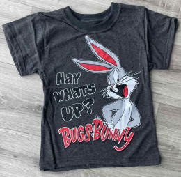 Футболка «Bugs Bunny» тёмно-серый, мальчик 3-4-5-6-7-8 лет