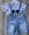Комбінезон Mandalino "Mickey" блакитний, хлопчик 12-18-24 місяців, фото