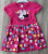 Платье Woops «Minnie» малиновый, 3-4-5-6 лет, фото