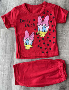 Костюм "Daisy Duck" червоний, дівчинка 6-9-12-24 місяців