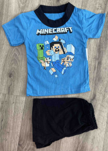 Костюм «Minecraft» блакитний, хлопчик 1-2-3-4-5 років