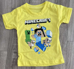 Футболка "Minecraft" жовтий, хлопчик 1-2-3-4-5 років