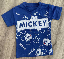 Футболка «Mickey» синій, хлопчик 1-2-3-4-5 років