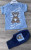 Костюм Anilco «Angel heart» блакитний, хлопчик 6-12-18-24 місяців, фото