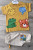 Костюм Anilco «Best friend» жёлтый, мальчик 6-12-18-24 месяцев, фото