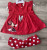 Костюм Baby Wood «Minnie» червоний, дівчинка 9-12-18-24 місяців, фото