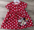 Сукня Osso «Minnie» червоний, 2-3-4-5 років, фото