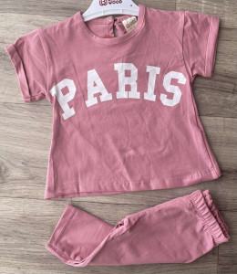 Костюм Osso «Paris» темно-рожевий, дівчинка 9-12-18-24 місяців