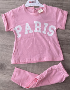Костюм Osso «Paris» розовый, девочка 9-12-18-24 месяцев