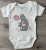 Боді Findik «Love Mom» молочний, дівчинка 3-6-9-12-18 місяців, фото