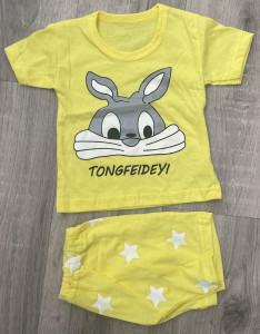 Костюм «Tongfeidey» жёлтый, мальчик 6-9-12-24 месяцев