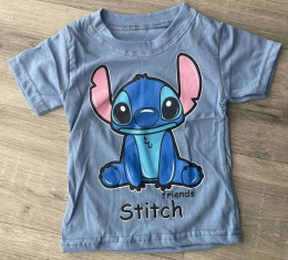 Футболка «Stitch» блідо-синій, хлопчик 1-2-3-4-5 років