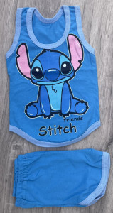 Костюм "Stitch" синій, хлопчик 9-18-24 місяців