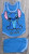 Костюм «Stitch» синий, мальчик 9-18-24 месяцев, фото