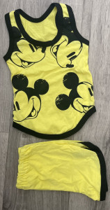 Костюм "Mickey" жовтий, хлопчик 9-18-24 місяців