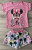 Спальний комплект «Minnie» темно-рожевий, дівчинка 2-3-4-5-6 років, фото
