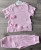 Костюм Findik «Бантики» рожевий, дівчинка 6-9-12-18 місяців, фото