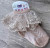 Шкарпетки ADN «Кружево» бежевий, дівчинка 3-4 роки, фото