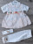 Комплект Findik «Трояндочки» молочно-персиковий, дівчинка 3-6 місяців, фото