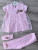 Комплект Findik «Квіточка» рожевий, дівчинка 3-6-9 місяців, фото