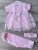 Комплект Findik «Квіточка» рожевий, дівчинка 3-6-9 місяців, фото