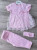 Комплект Findik «Бантики» рожевий, дівчинка 3-6-9 місяців, фото