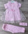 Комплект Findik "Бантик" рожевий, дівчинка 3-6 місяців, фото