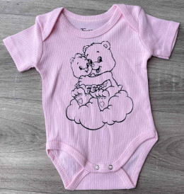 Боді Findik «Ведмедики» рожевий, дівчинка 3-6-9-12-18 місяців