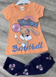 Костюм Spoons «Basketball» помаранчевий, дівчинка 3-4-5-6 років