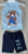 Костюм Minitix «Basketball» голубой, мальчик 9-12-18-24 месяцев, фото