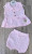 Костюм Gulsen «Цветочек» розовый, девочка 6-9-12-18 месяцев, фото