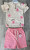 Костюм Dolas «Summer» розовый, девочка 6-9-12 месяцев, фото
