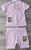 Костюм «Мишка» розовый, девочка 1 год, фото