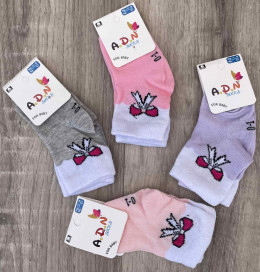 Шкарпетки ADN «Бантик» мікс кольорів, дівчинка 3-4 роки