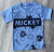 Футболка «Mickey» блакитний, хлопчик 1-2-3-4-5 років, фото