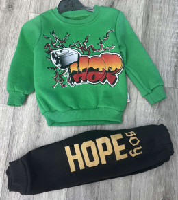 Костюм «Hope» зелений, хлопчик 2 роки