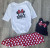 Комплект «Minnie Smile» красный, девочка 6 месяцев, фото
