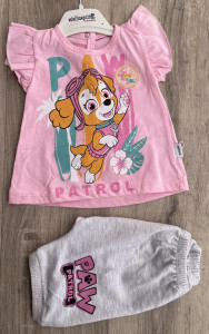 Костюм Minisempatir «Paw Patrol» розовый, девочка 9-12-18 месяцев