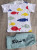 Костюм Minisempatir «Fish» бірюзовий, хлопчик 9-12-18 місяців, фото