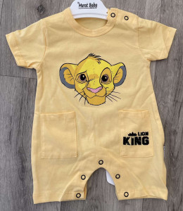 Песочник Murat «Lion King» жёлтый, мальчик 3-6-9-12 месяцев