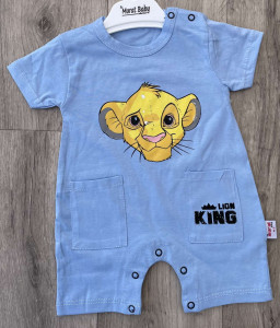 Песочник Murat «Lion King» голубой, мальчик 3-6-9-12 месяцев