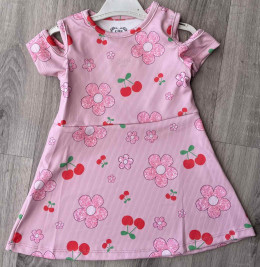 Сукня CHN «Квіточки-Вишеньки» рожевий, 3-4-5-6 років