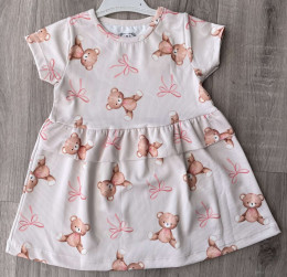 Платье CHN «Мишки» молочный, 3-4-5-6 лет