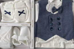 Комплект Baby Biss "Джентльмен" темно-синій, хлопчик 0-6 місяців