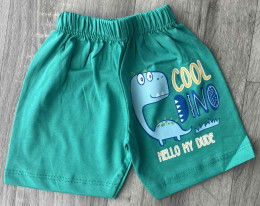Шорты Milano «Cool Dino» зелёный, мальчик 1-1,5-2-3-4 года