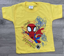 Футболка Milano "Spider-man" жовтий, хлопчик 1-1,5-2-3-4 роки