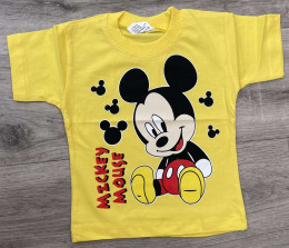 Футболка Milano "Mickey Mouse" жовтий, хлопчик 1-1,5-2-3-4 роки